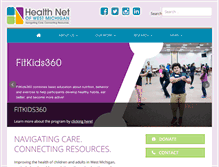 Tablet Screenshot of healthnetwm.org